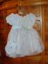 Taufkleid mit Tasche - wei�