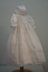 Taufkleid und M�tze - wei� und ivory