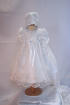 Taufkleid Chashuble und M�tze - wei�