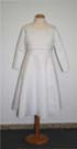 Festliches Kleid - ivory+creme