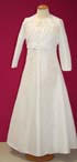 Kommunionkleid 2 teilig - weiss+ivory