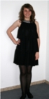 Au�ergew�hnliches festliches Kleid -  weiss,,schwarz,pink,t�rkis,